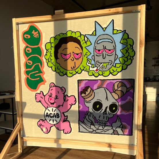 2-in-1 Tufting Gun Starter Kit for Rug Making