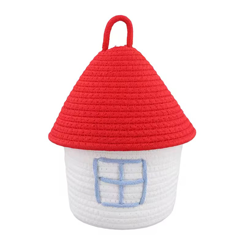 Cute soft bin for gifts, small toys, or makeup.