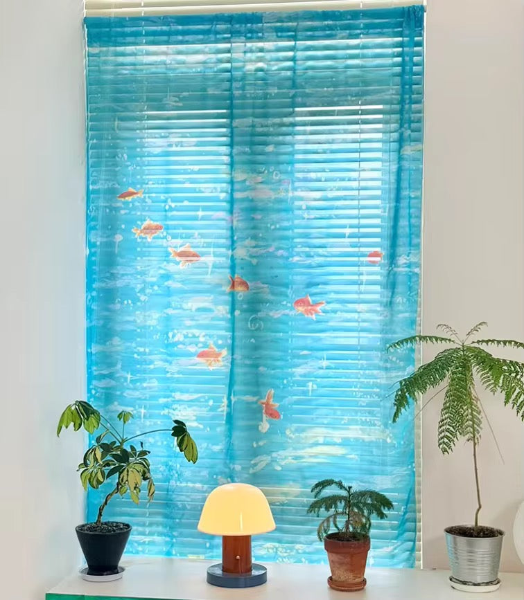 sheer window dressing Jason Floral Embroidered Sheer Curtain