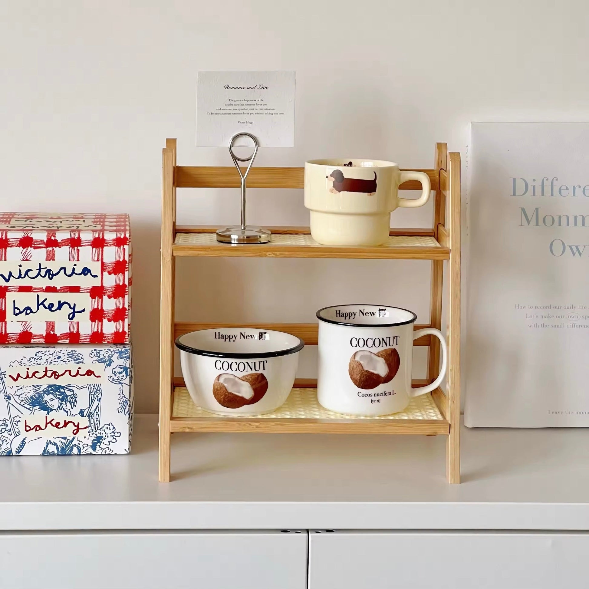 Makeup organizer shelf for vanity decor