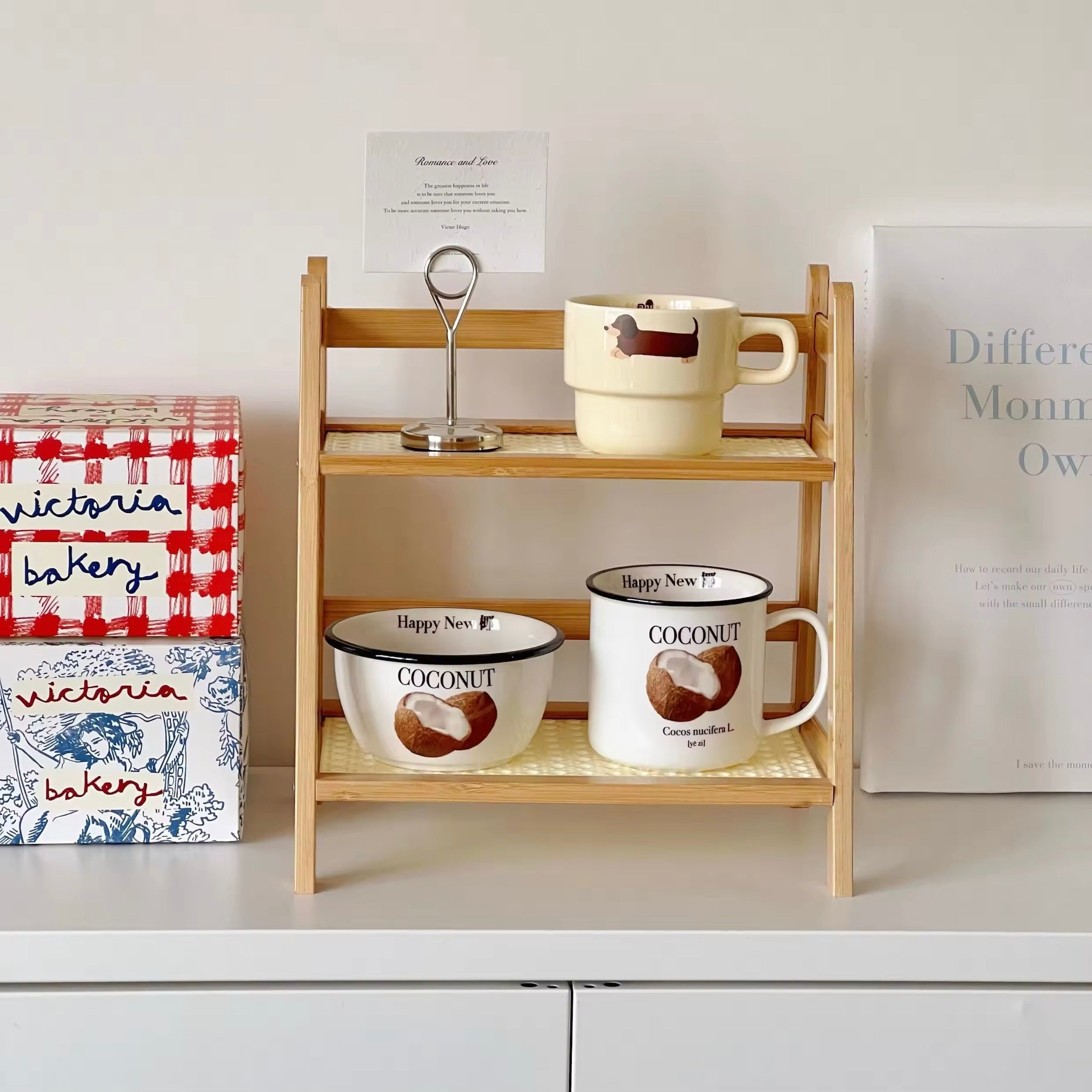 Makeup organizer shelf for vanity decor