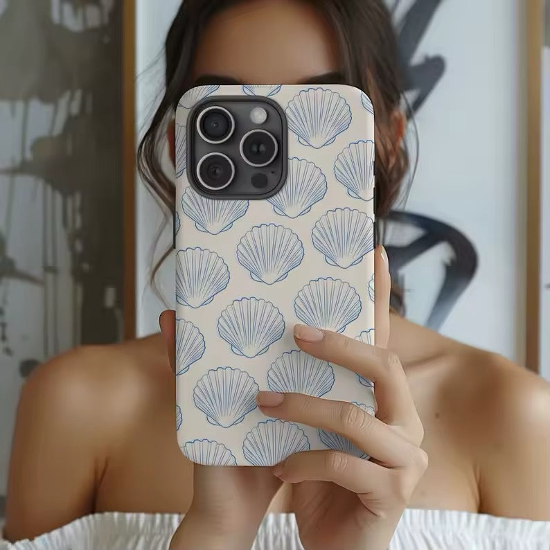 Seashell Coastal Girl iPhone Case Seashell Coastal Girl iPhone Case