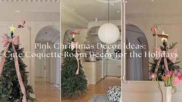 Pink Christmas Decor Ideas: Cute Coquette Room Decor for the Holidays