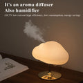 Multifunctional cloud humidifier and LED table lamp