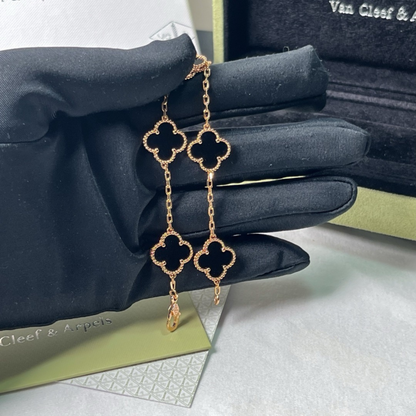 Gold Clover Bracelet