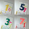 Minimalist Korean-inspired calendar for the year 2025