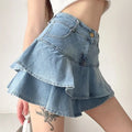 Y2K Coquette Vintage Denim Skirt The Feelz