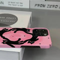 Pink Cat iPhone Case Feelz