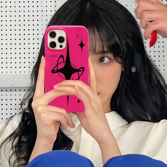 Pink Korean iPhone Case Feelz