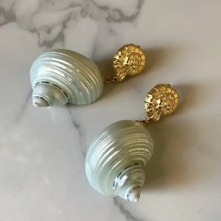 Natural Pearl Earrings Feelz