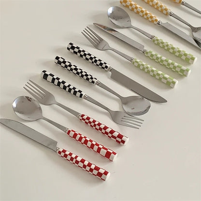 Vintage Style Checkerboard Spoon - Shop at The Feelz Store