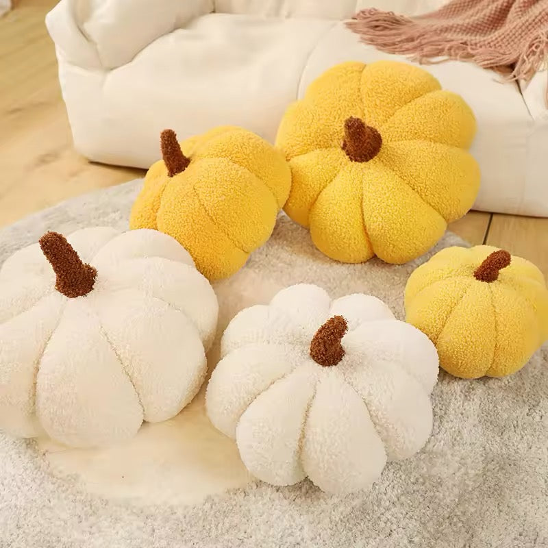 Plush Pumpkin Pillow