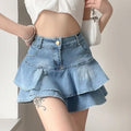 Y2K Coquette Vintage Denim Skirt The Feelz