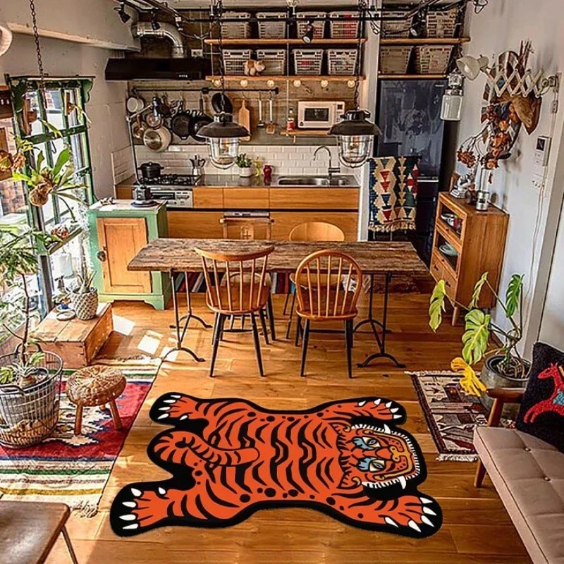 Boho Tiger Rug The Feelz