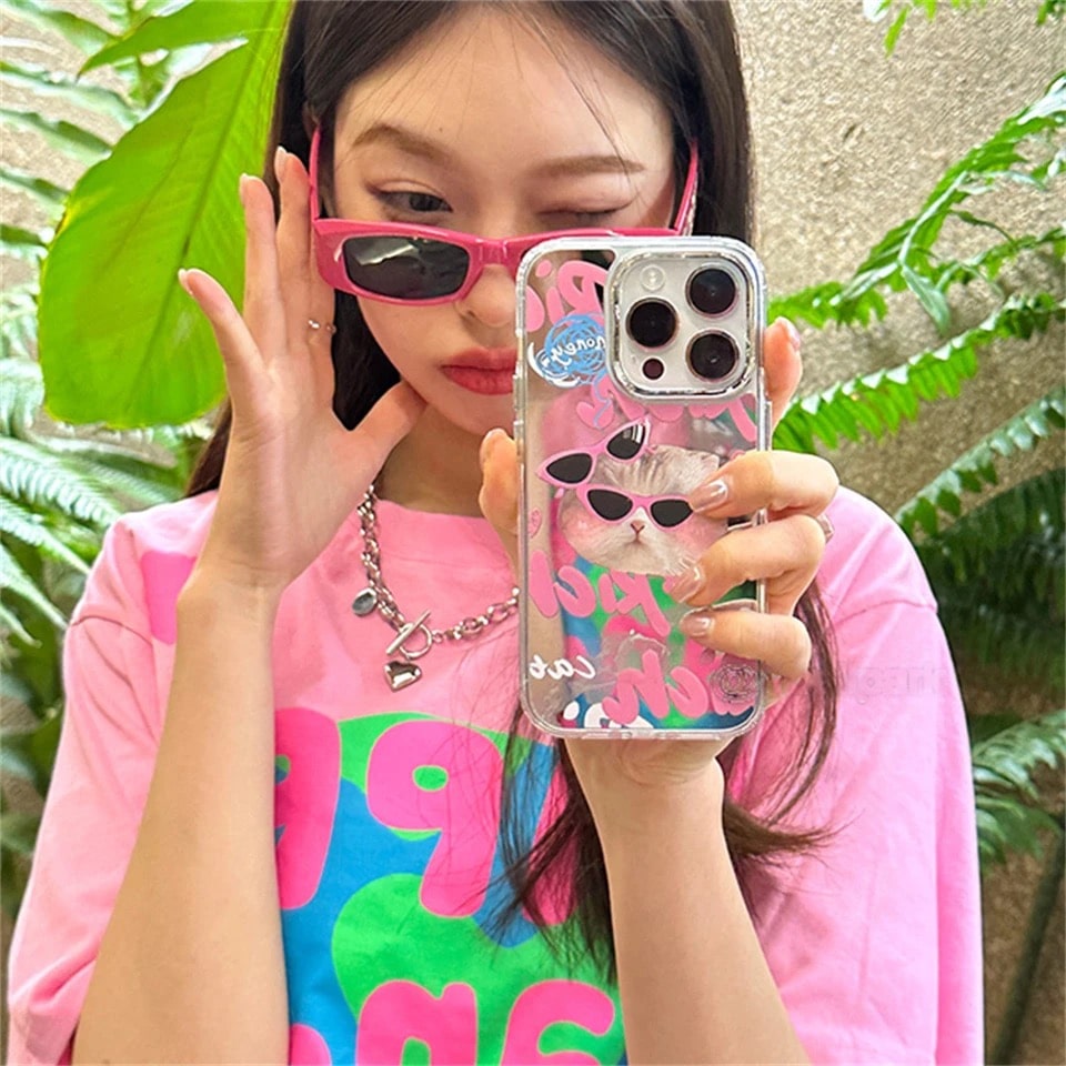 Cat Mirror iPhone Case Feelz