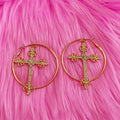 Y2k Cross Earrings Feelz