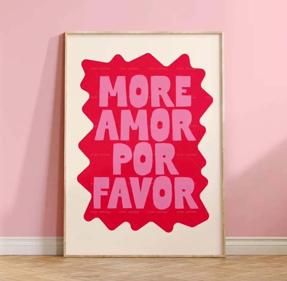 More Amor Wall Poster Feelz