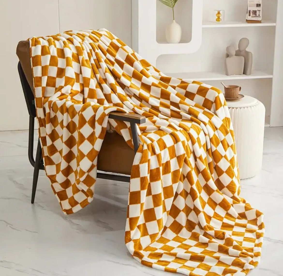 Checkerboard Blanket Feelz