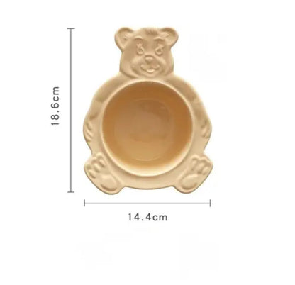 Ceramic Bear Bowl Feelz