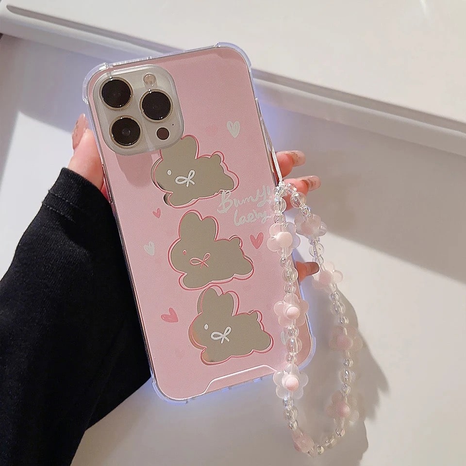 Pink Bunny iPhone Case Feelz