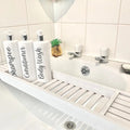 White 3Pcs Set Bathroom Dispenser Feelz