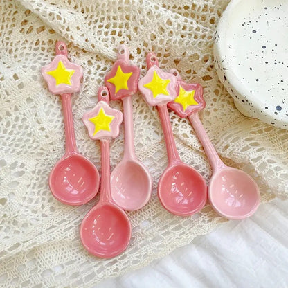 Kawaii Star Ceramic Spoon Feelz