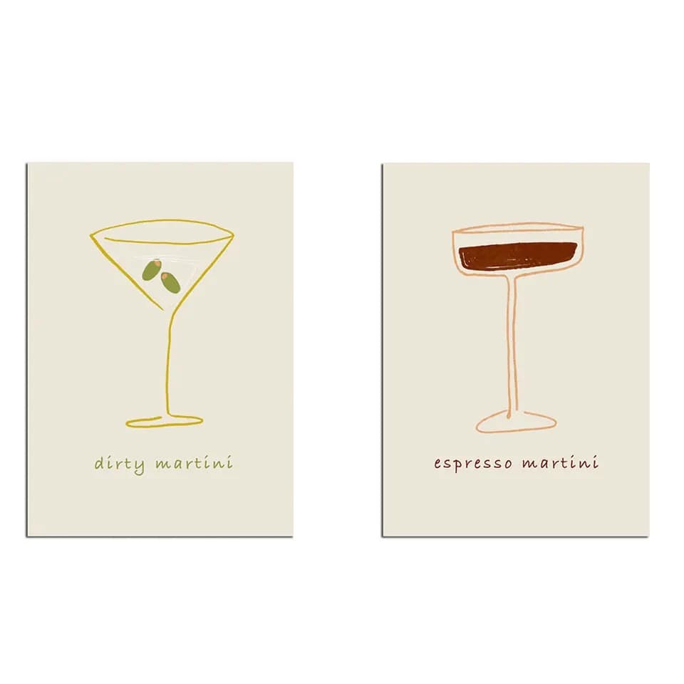 Cocktail Dreams Illustrations Prints Feelz