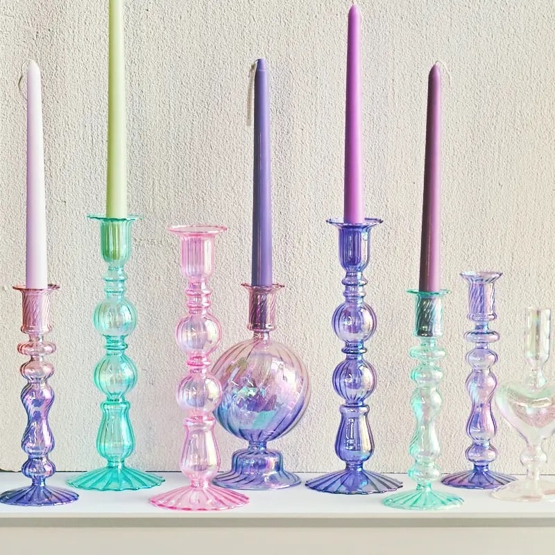 Purple Glass Vases Feelz