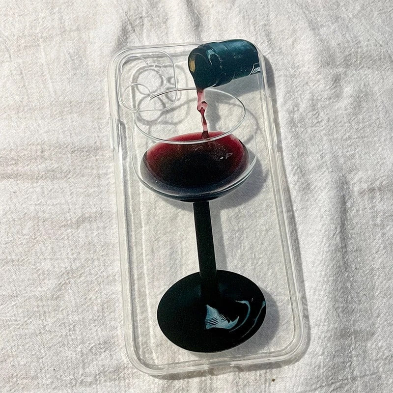 Red Wine iPhone Case Feelz