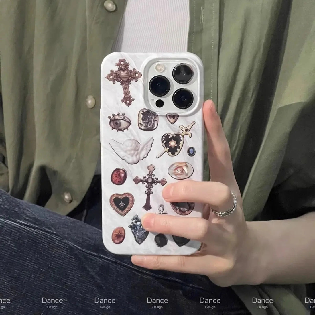 Retro Cross iPhone Case Feelz