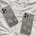 Pink Cross iPhone Case Feelz