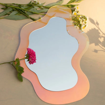 Iridescent acrylic abstract mirrors Feelz