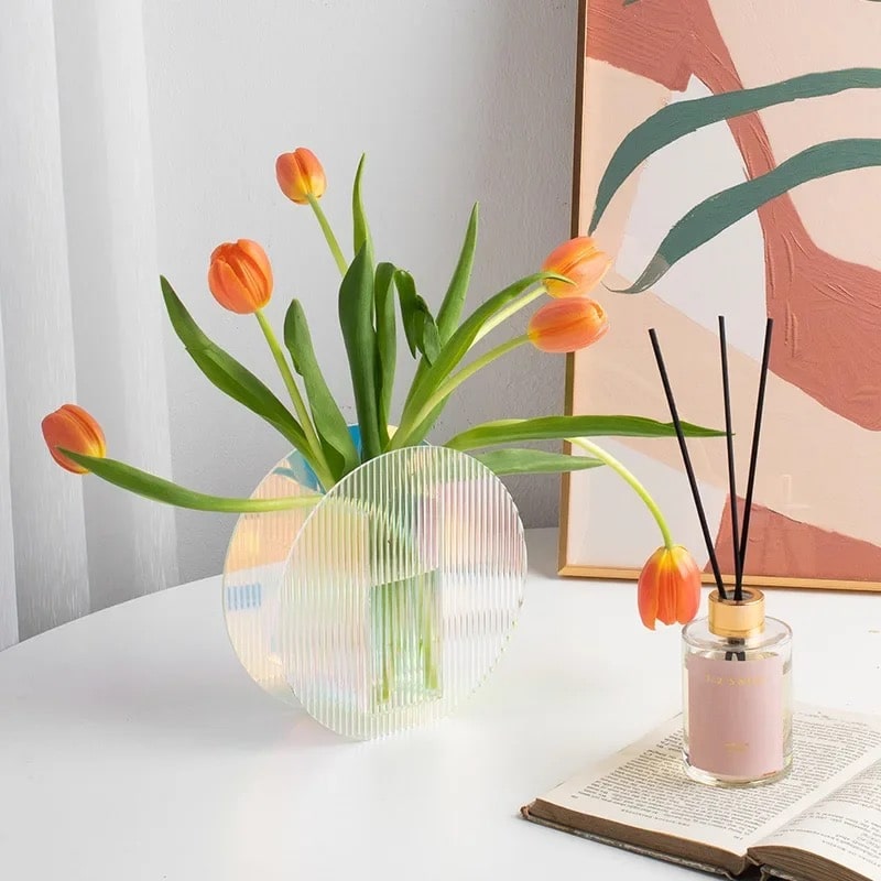 Holographic Flower Vase Feelz