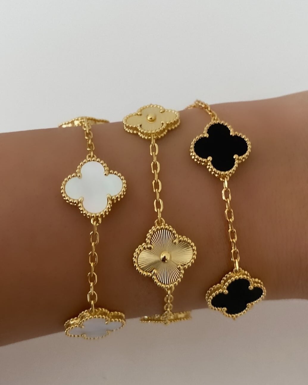 Gold Luxury Bracelets Set Feelz