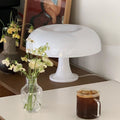 White Mushroom Table Lamp Feelz