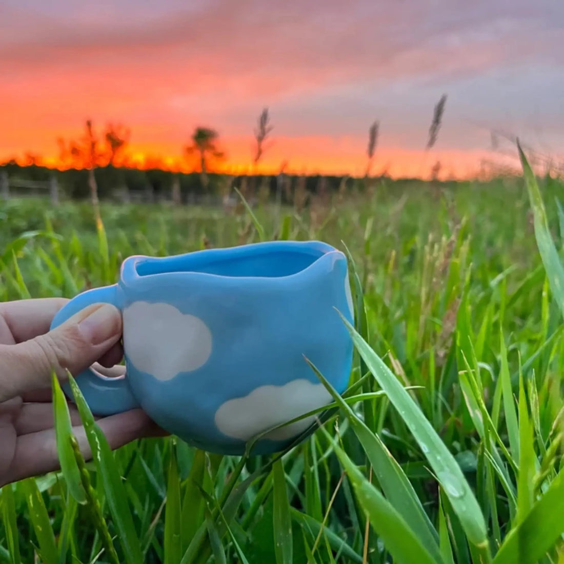 Blue Cloud Mug Feelz