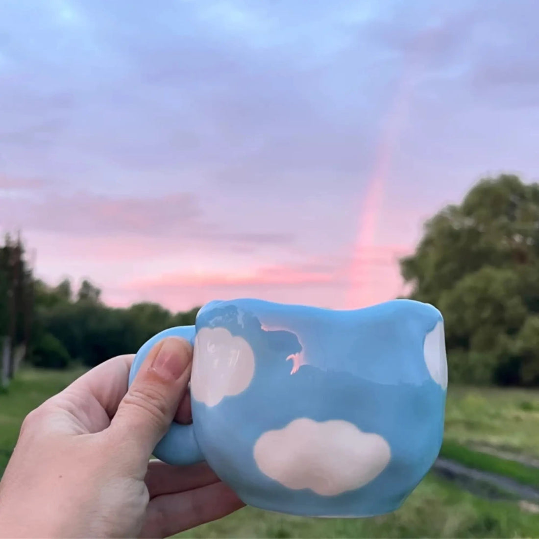 Blue Cloud Mug Feelz