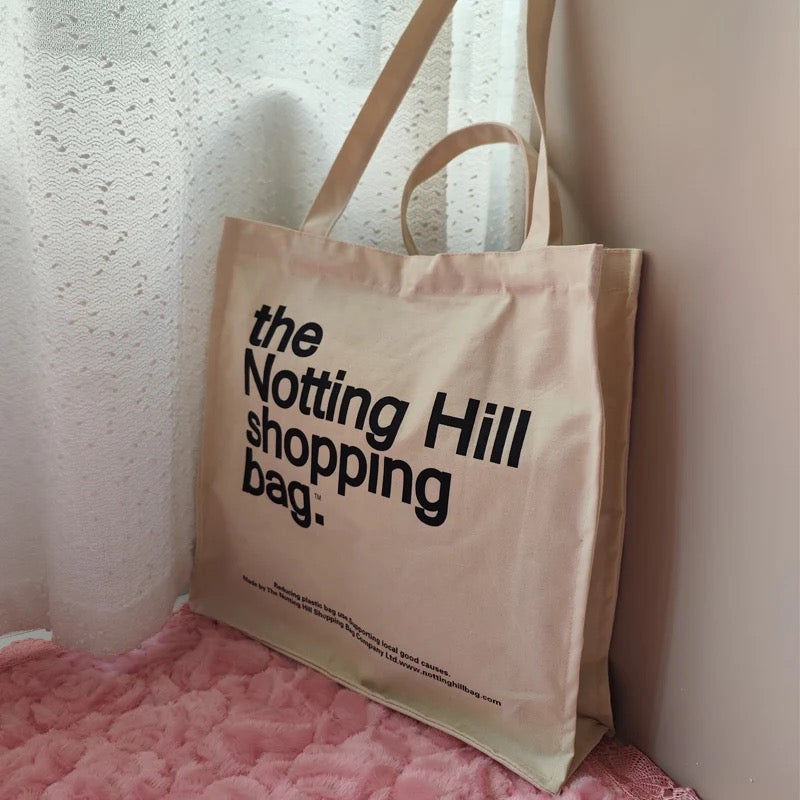 Minimalist Canvas Shopping Bag