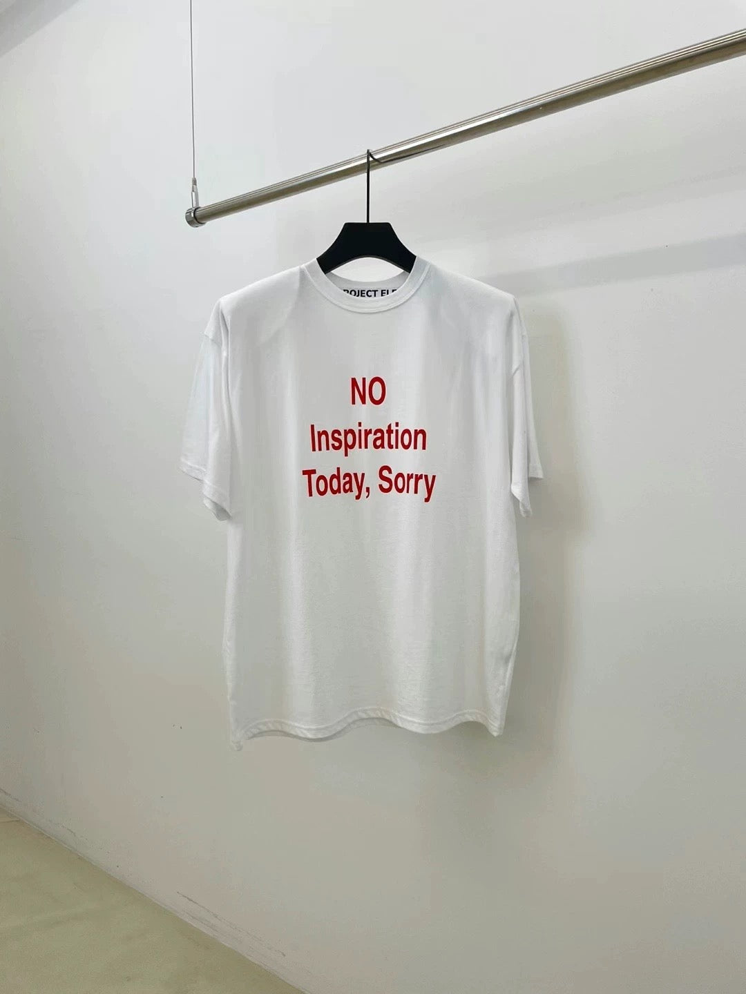 "No Inspiration Today, Sorry" T-Shirt