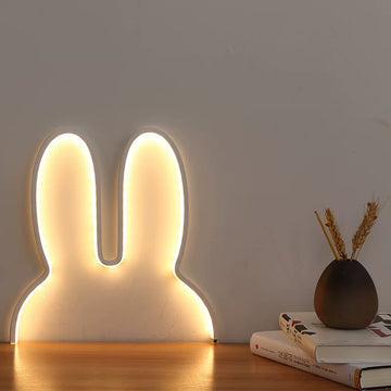 Rabbit Neon LED Night Light