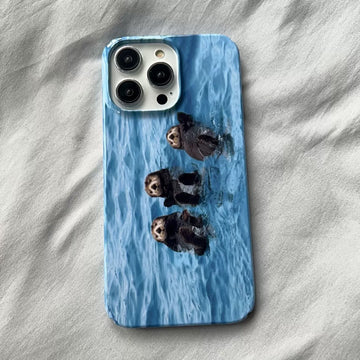 Cute Otters iPhone Case