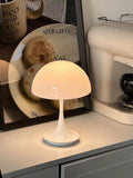 Modern LED mushroom table lamp for aesthetic room decor