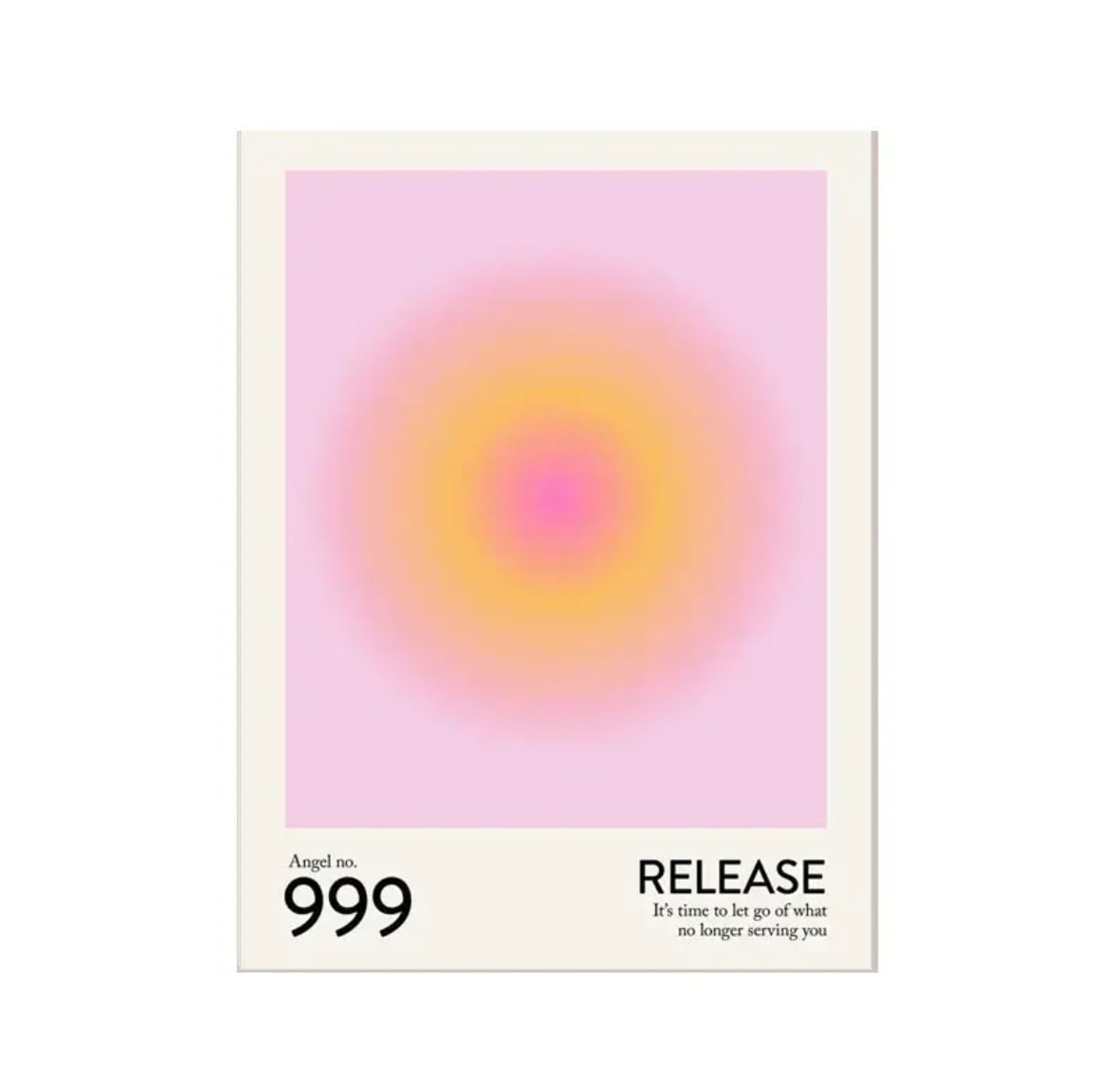 Celestial wall art featuring angel number 444 for aura energy decor