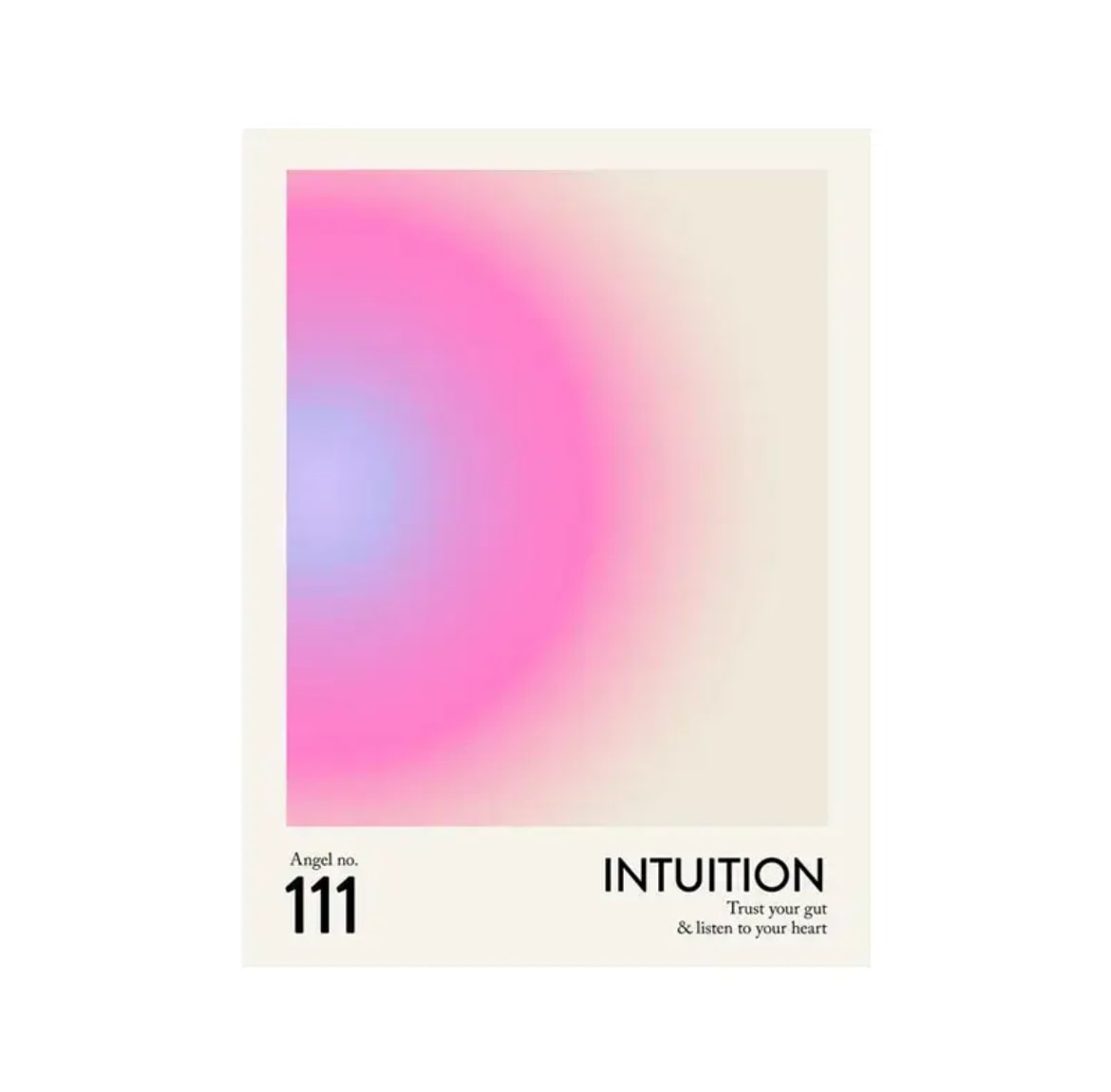 Celestial wall art featuring angel numbers for spiritual home decor