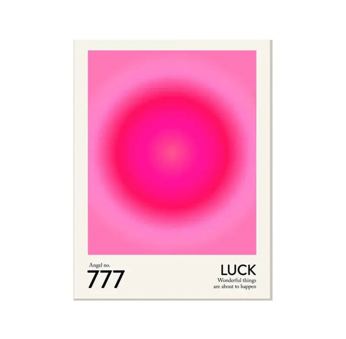 Aura energy wall poster for home decor featuring angel numbers and celestial vibes