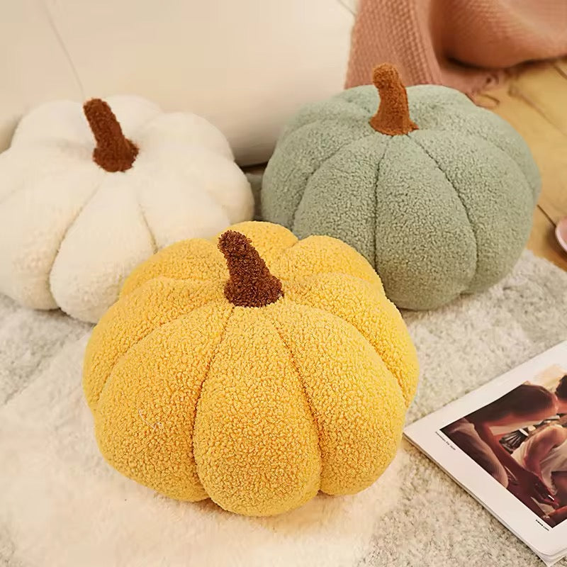 Baby Soothing Plush Toy – Soft Pumpkin Pillow