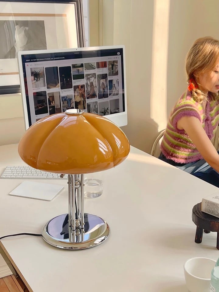 Bauhaus Medieval Mushroom Lamp for Bedroom