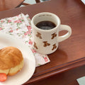 Danish Pastel Kitchen Decor with Bear Mug