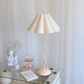 Nordic petal table lamp for stylish bedroom decor