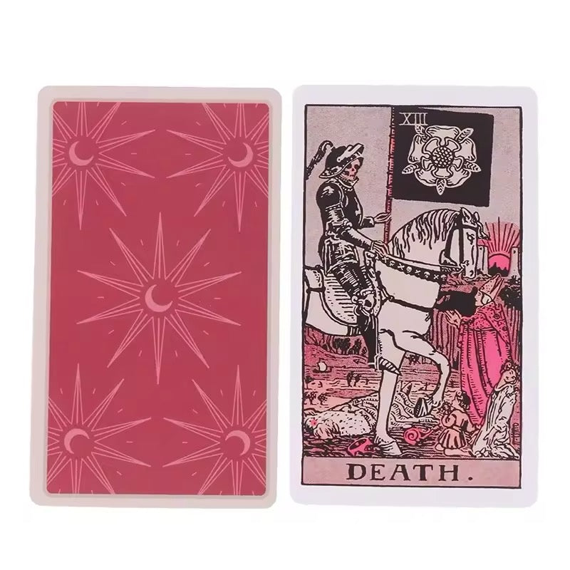 Beginner Tarot Cards – Pink Rider Waite Deck